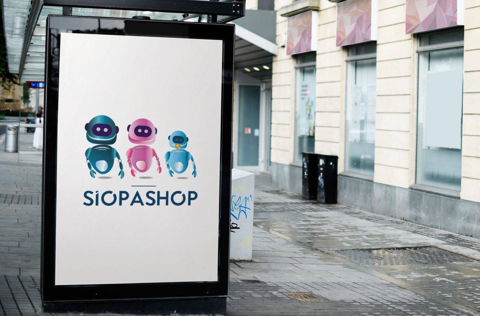 Siopashop Brand Development, Brand Marketing Strategy, Web Design